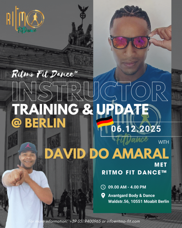 🇩🇪 Berlin 06.12.2025 ➡️ INSTRUCTOR TRAINING - Ritmo Fit Dance™
