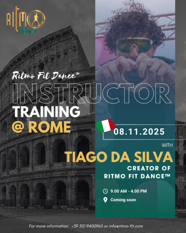 🇮🇹 Rome 08/11/2025 ➡️ INSTRUCTOR TRAINING - Ritmo Fit Dance