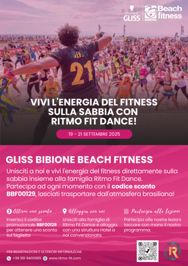 Accommodation – Bibione Beach Fitness | Ritmo Fit Dance™